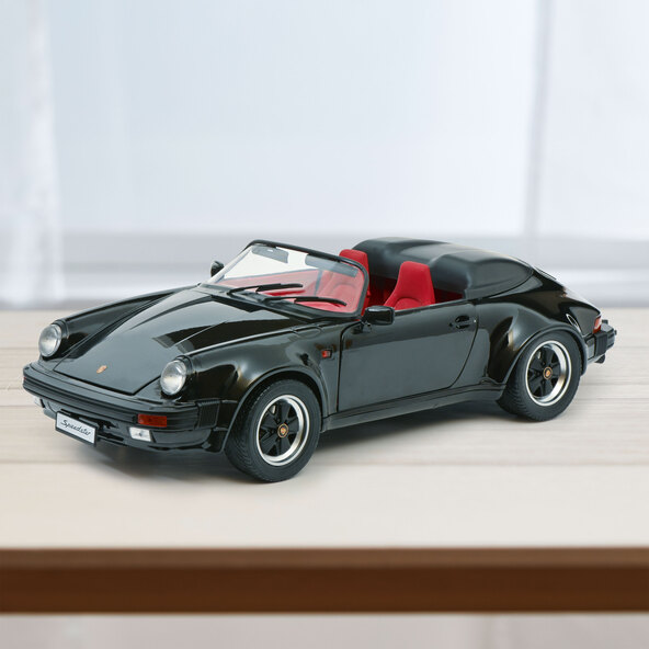 Modellauto Porsche 911 Speedster (1:12), schwarz