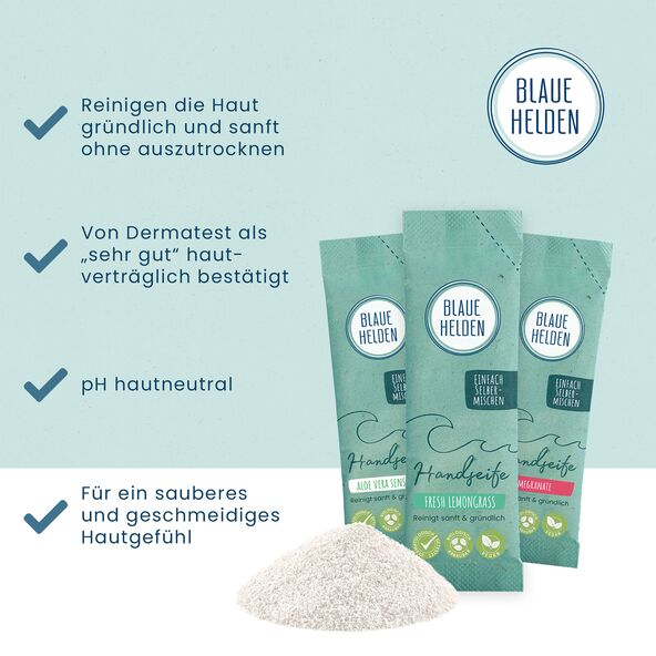 Handseife Starterset Aloe Vera Sensitive, 3er Set