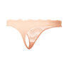 Damen Sommer Slips 2er-Set, Thong, peach, S