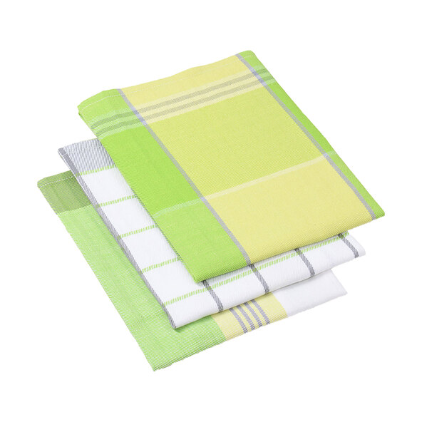 Geschirrtücher, 6er Set, grün
