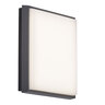 LED-Außenwandleuchte Letan Square, 18 W, 2.600 lm