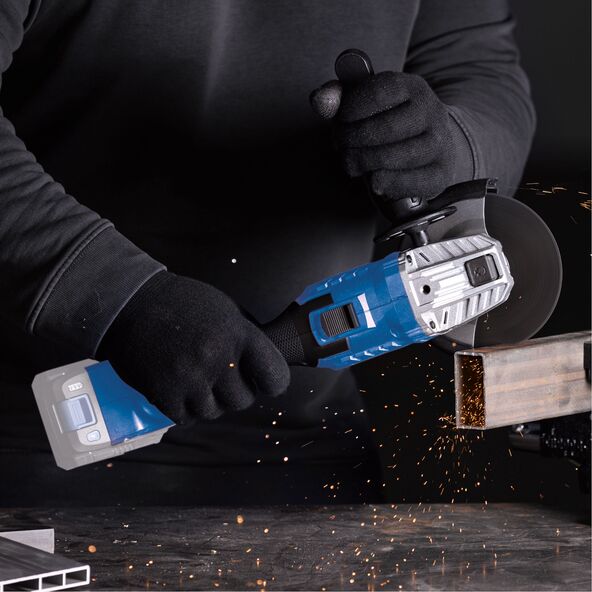Akku-Winkelschleifer BC-AG125-X brushless, ohne Akku und Ladegerät