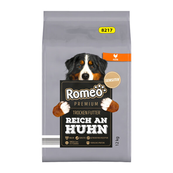 Premium Hunde-Trockenfutter, 12 kg