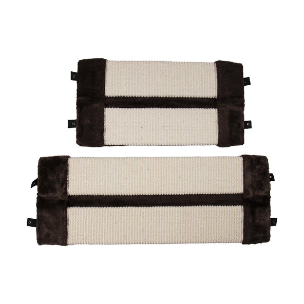 Kratzbrett-Set braun, 5-tlg.