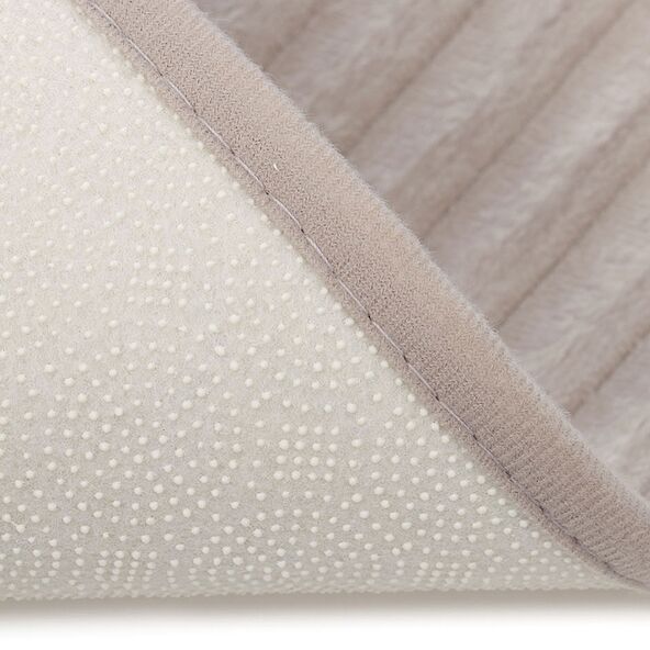 Badteppich Berlin in Cord Optik, 2er Set, 60 x 100 cm, taupe