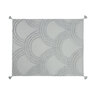 Boho Decke, grau