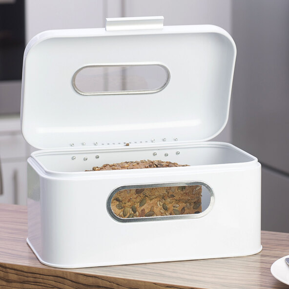 Retro-Brotkasten small, weiß