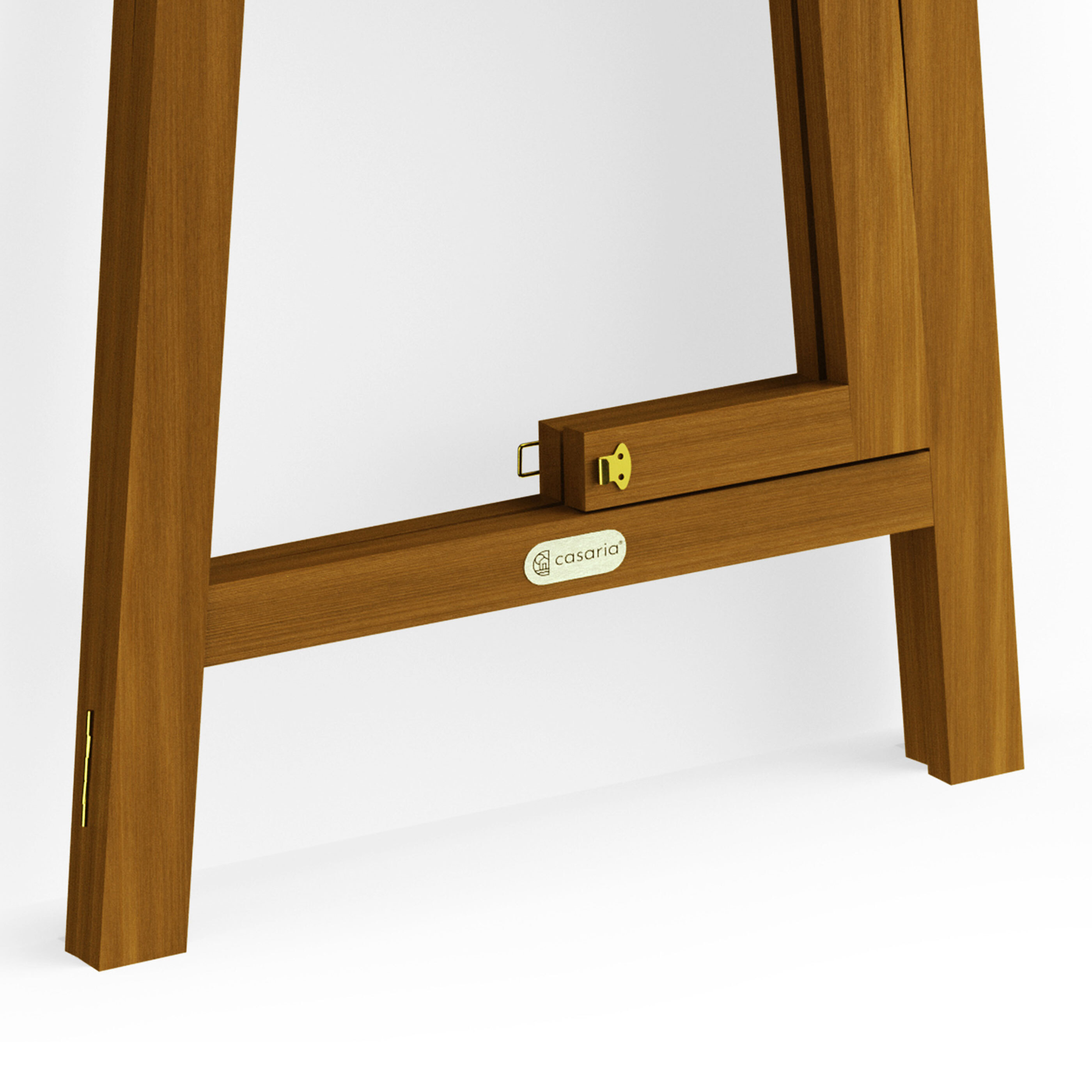 Bar Stehtisch Akazie, klappbar von Casaria®