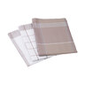 Geschirrtücher, 6er Set, beige