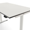 Elektrisch höhenverstellbarer Schreibtisch Desk Basic S, weiß