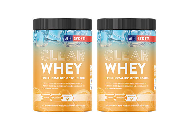 Clear Whey Protein Orange (2 x 420 g = 840 g)