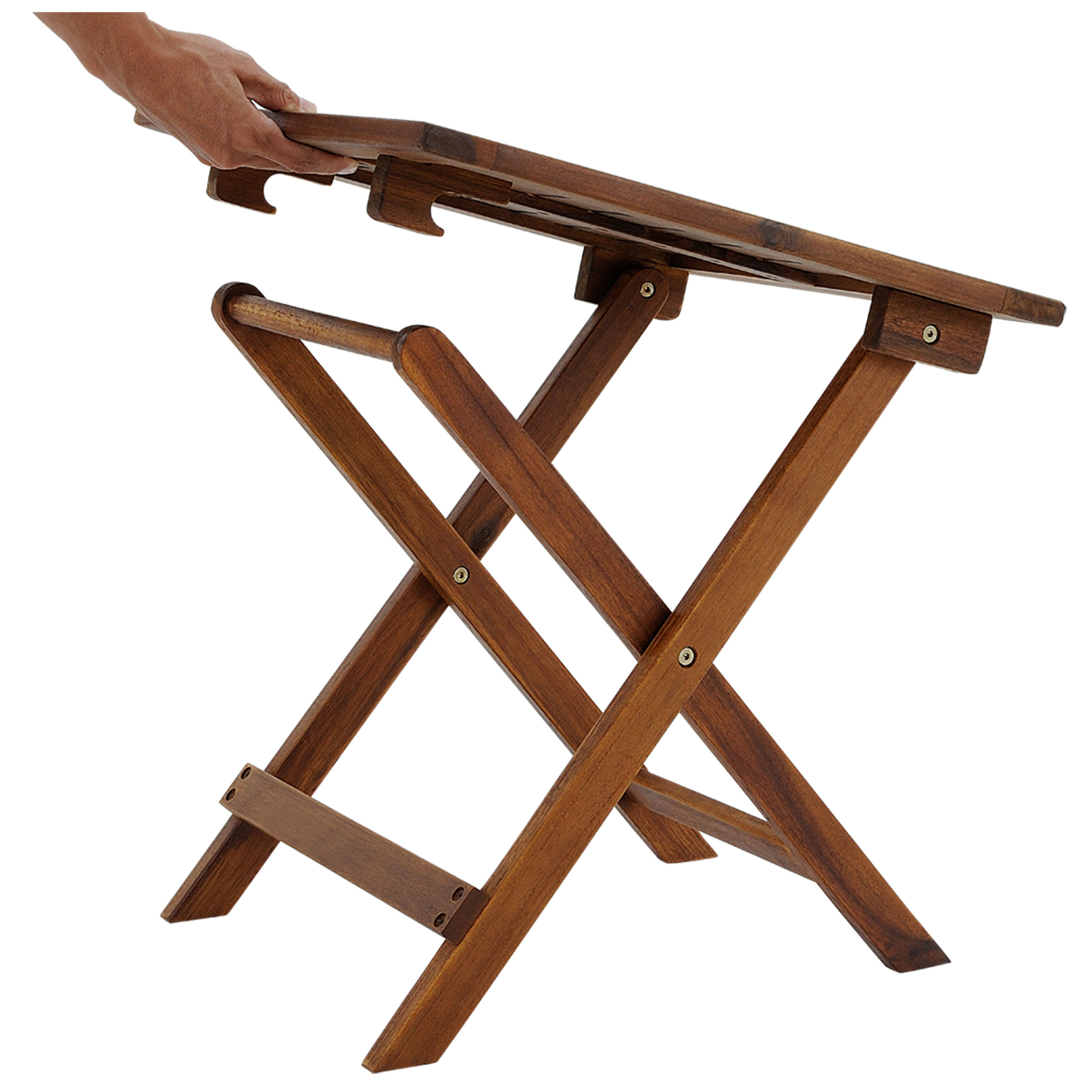 CASARIA® AkazienBeistelltisch, klappbar ALDI