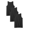 Tanktops, schwarz, XL, 3er Set