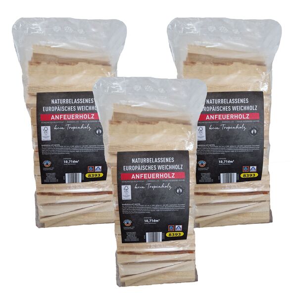 Anfeuerholz, 3er Set
