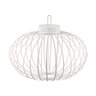 LED-Akku-Tisch- und Bodenleuchte Korga, weiß, ⌀ 46 cm