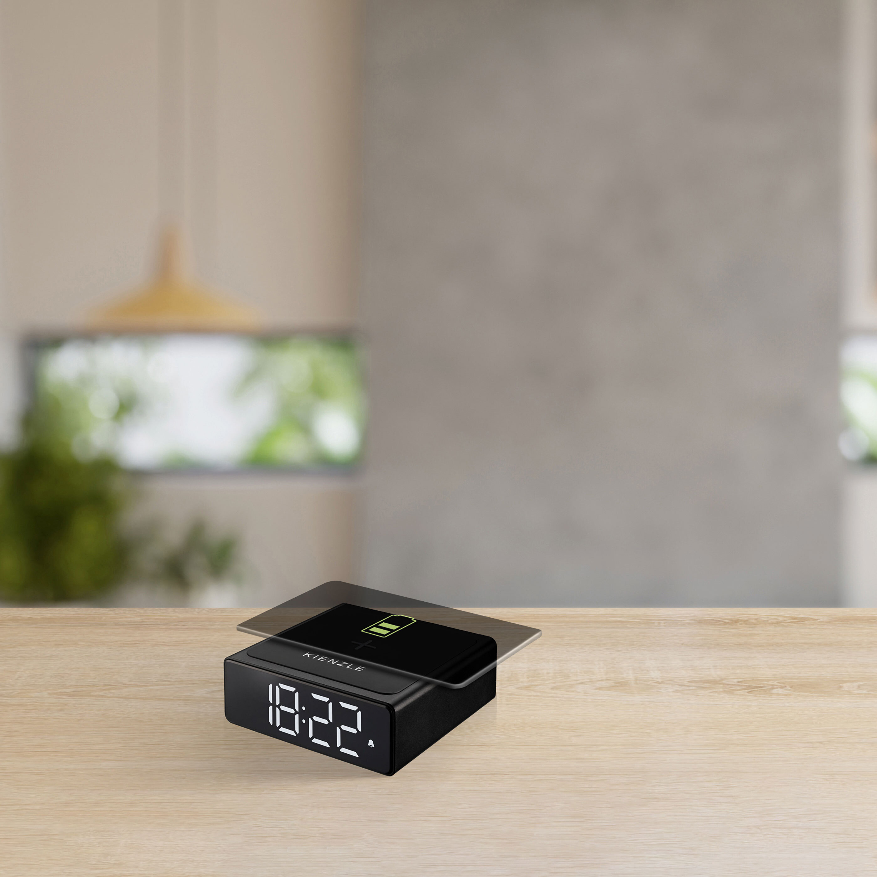 KIENZLE Digitaler Wecker mit kabelloser Ladestation ALDI