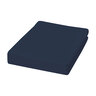 Jersey Spannbetttuch, 90-100 x 200 cm, marine