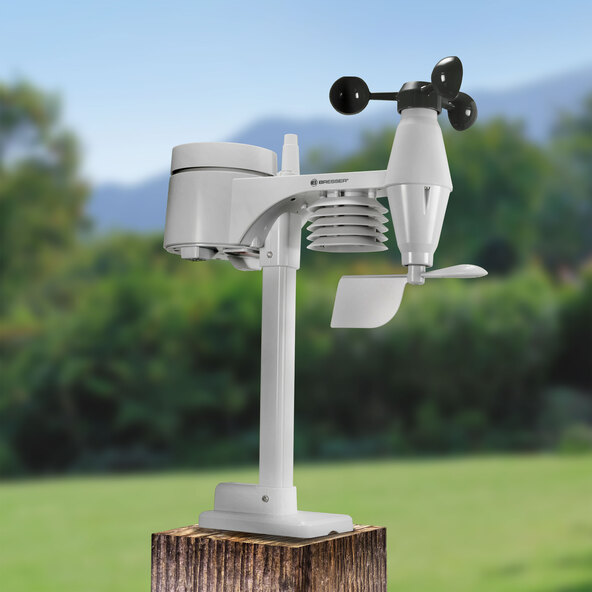 5-in-1 WLAN-Farb-Wettercenter, vertikal