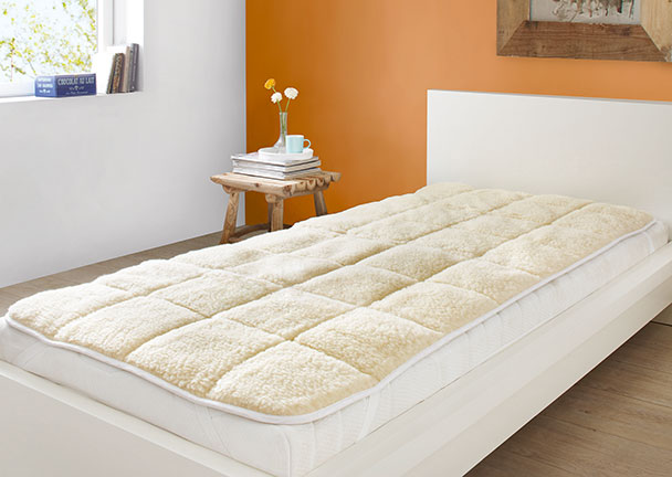 Unterbett Schurwolle 90 x 200