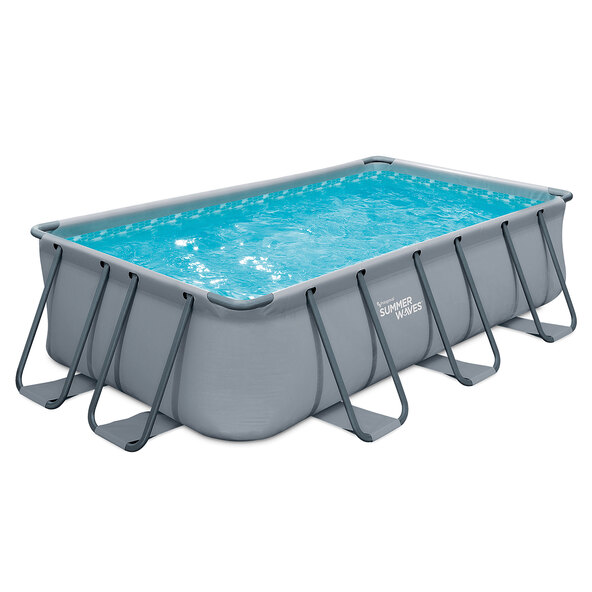 Elite Frame Pool Rechteckig, 400 x 200 x 100 cm