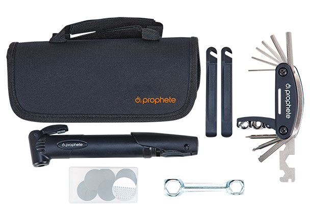Fahrrad Reparatur-Set mit Minipumpe