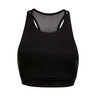 Sport-Bustier, schwarz, L