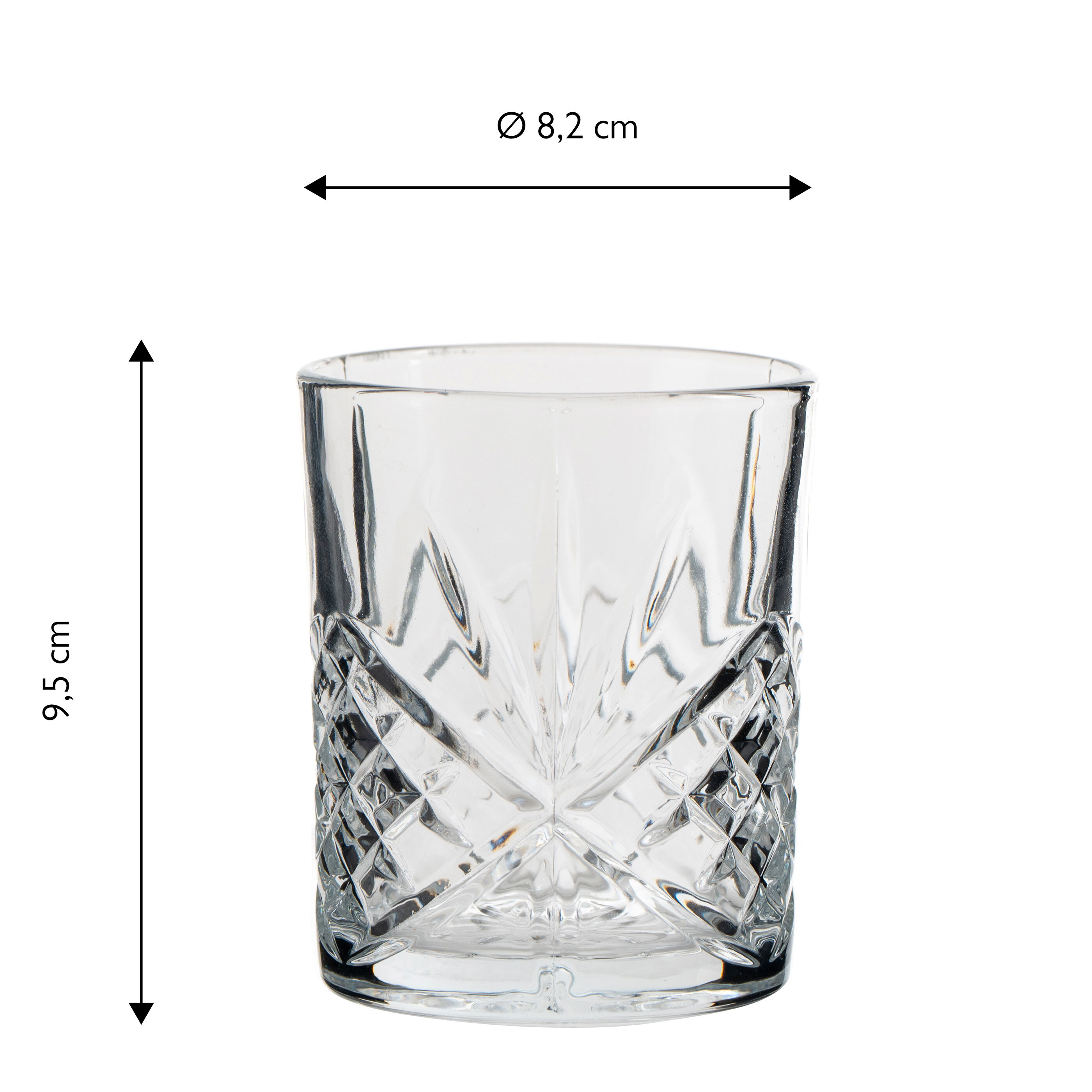 ECHTWERK WhiskyGläser, 330 ml, 4er Set ALDI