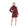 Bademantel, ruby, S