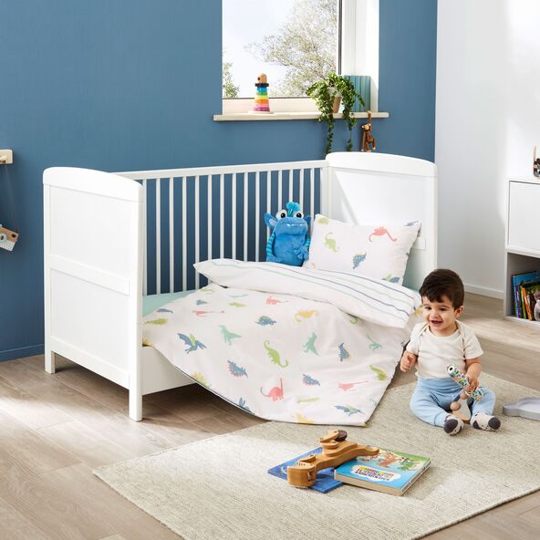 Perkal-Kleinkinder-Bettwäsche-Set Lama