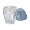 Salat-Set, blau