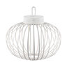 LED-Akku-Tisch- und Bodenleuchte Korga, weiß, ⌀ 36 cm