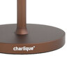 LED-Akku-Tischlampe Dinner Light classic, braun