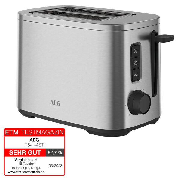 Edelstahl-Toaster T5-1-4ST