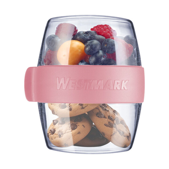 Müslibecher-/ Pocketbox-Set, rosa