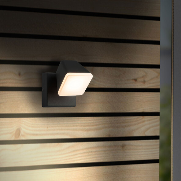 LED-Außenwandleuchte Isacco, 12 W, 1.300 lm