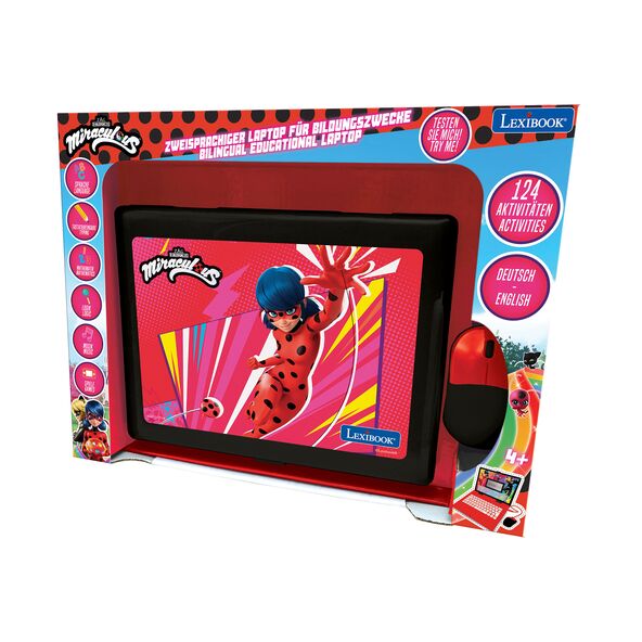 Zweisprachiger Laptop Miraculous
