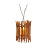 Lichterkette Rattan, Zylinder