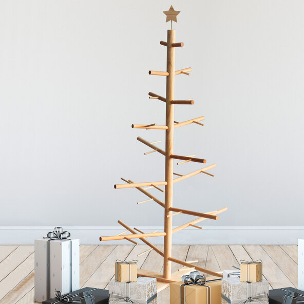 Weihnachtsbaum aus Holz