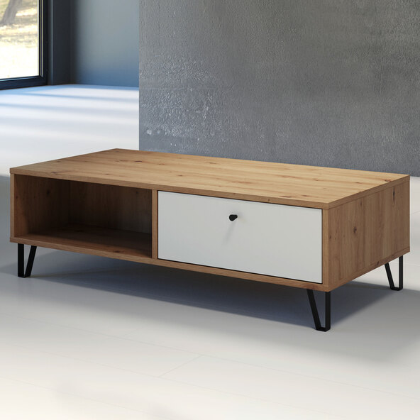 Couchtisch Touch mit zwei Schubkästen