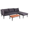 Modulares Lounge-Set India, 3-tlg.