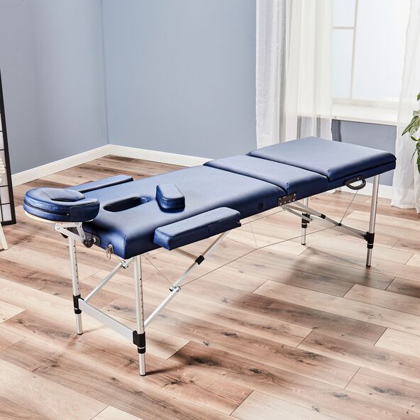 Alu-Massageliege
