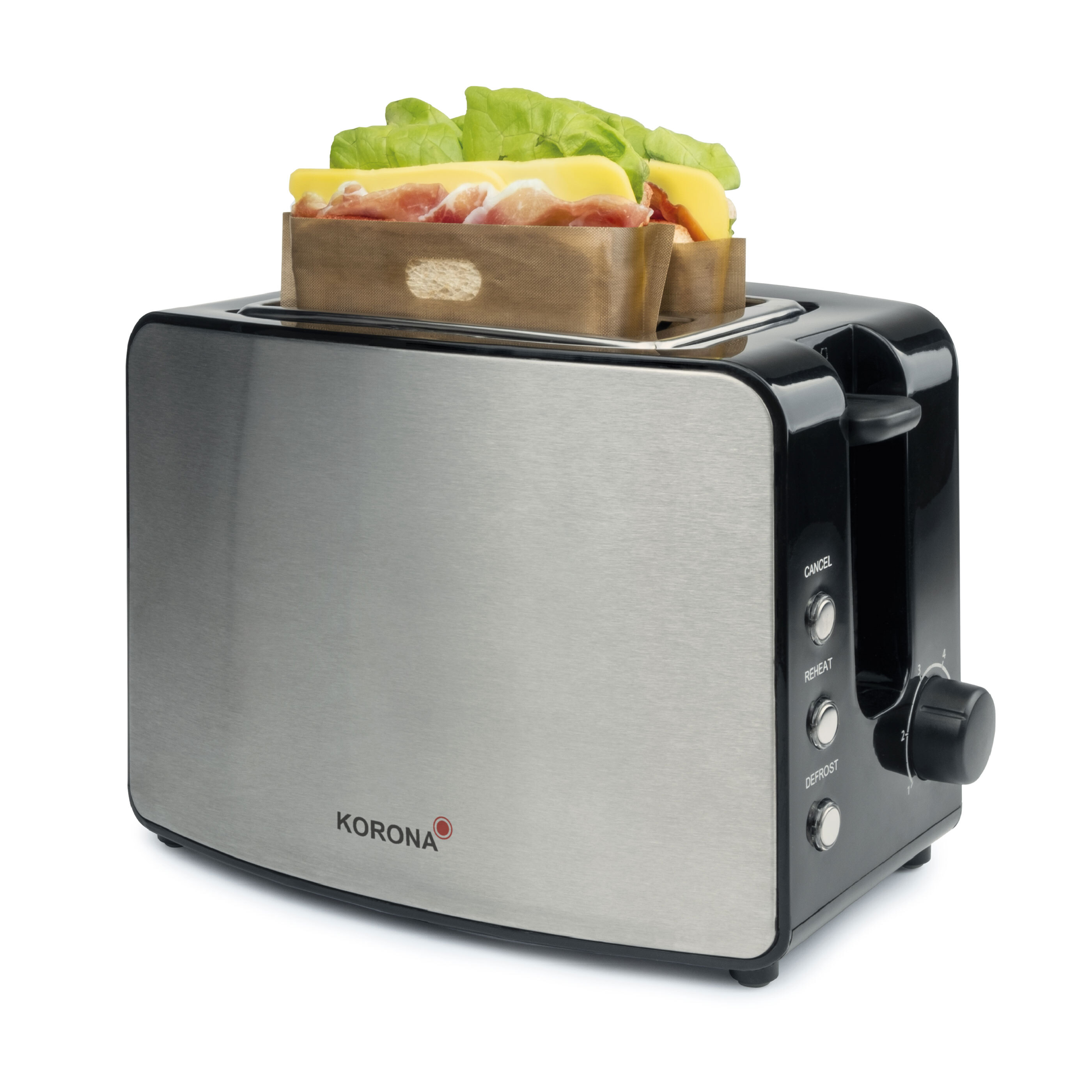 KORONA XXLToaster mit Sandwichtaschen ALDI