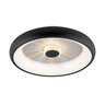 LED-Deckenleuchte KUNEO Ø 45 cm, schwarz