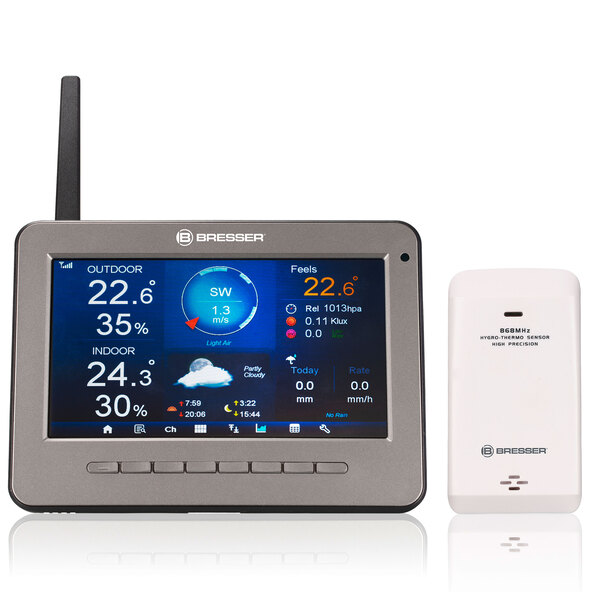 7-in-1-WLAN-Wetter-Center Profi HD
