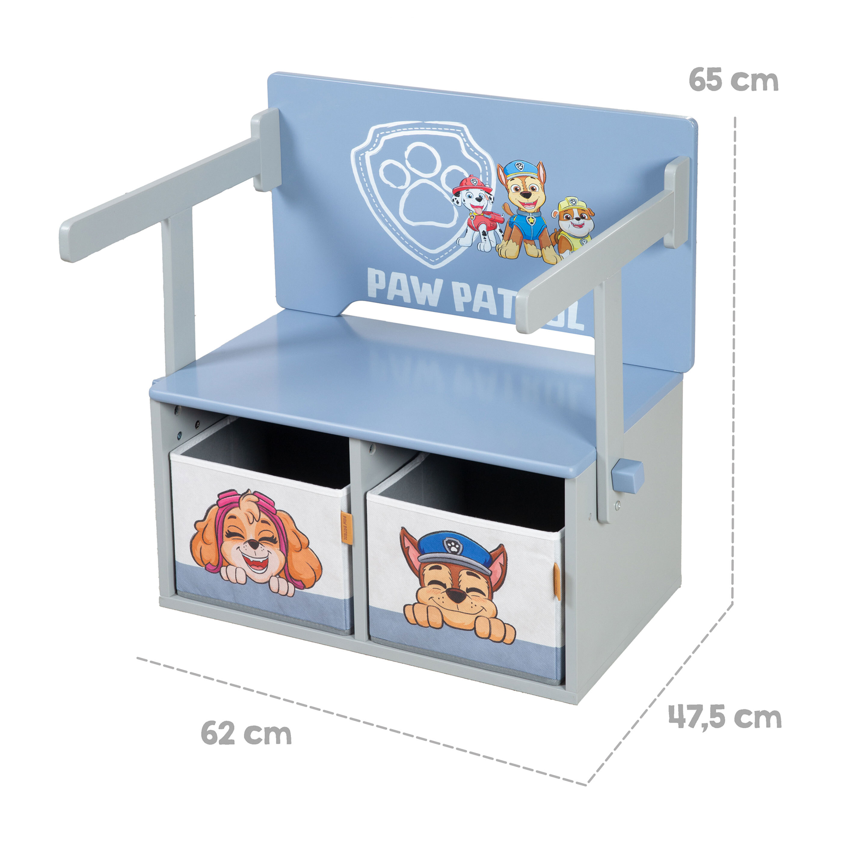 ROBA Klappbare Sitzbank Paw Patrol ALDI