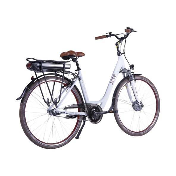 City-E-Bike Metropolitan Joy, modernwhite, 28 Zoll