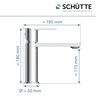 Waschtischarmatur MANHATTAN, chrom