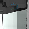 Insektenschutz Fensterbausatz Compact XL, 130 x 220 cm, anthrazit