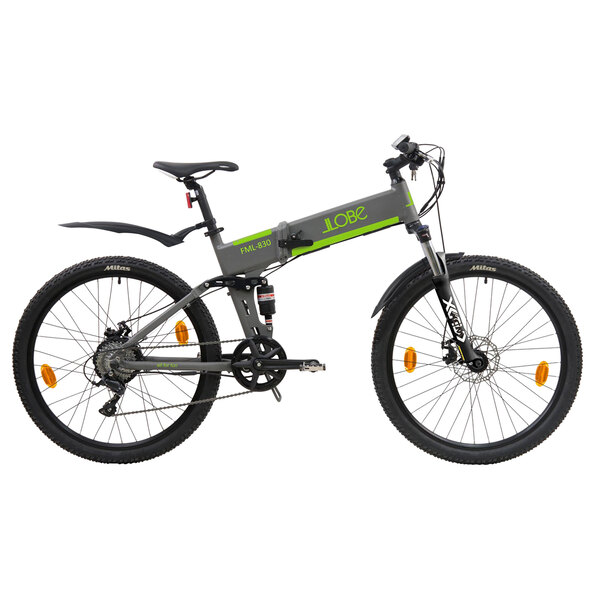 Falt-Mountain-E-Bike 27,5 Zoll FML 830, grau