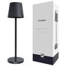 LED-Akku-Tischlampe Dinner Light classic, schwarz